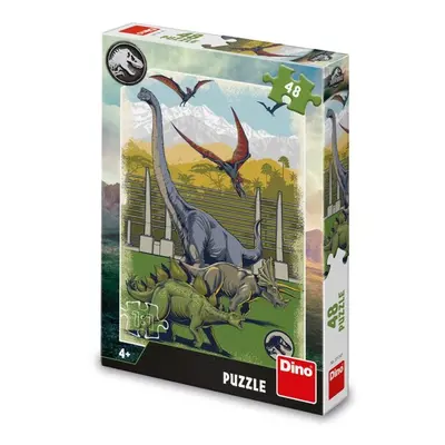 DINO - Jurský Svět 48 Puzzle