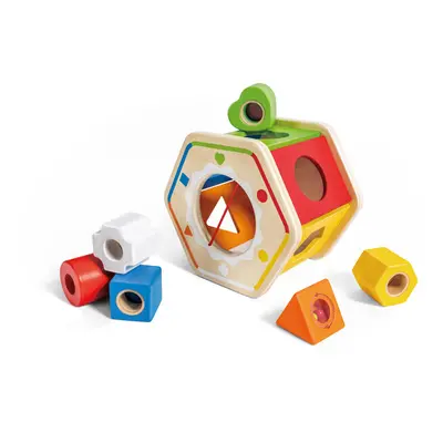 HAPE - Dřevěná vkládačka s geometrickými tvary