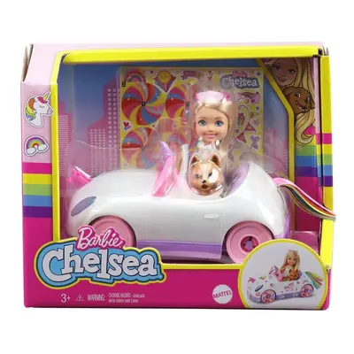 MATTEL - Barbie Chelsea A Kabriolet S Nálepkami