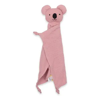 NEW BABY - Mušelínový usínáček Koala pink