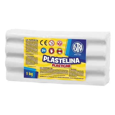 ASTRA - Plastelína 1kg Bílá, 303111001