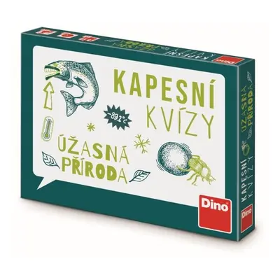 DINO - Kapesní Kvízy – Úžasná Příroda Cestovní Hra