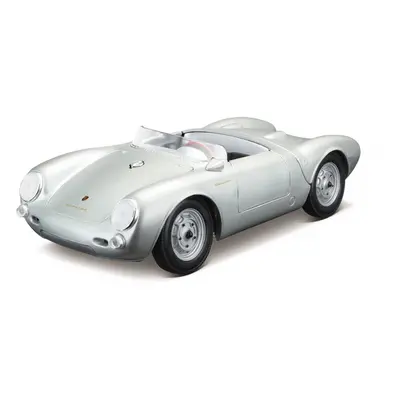 MAISTO - PORSCHE 550 A SPYDER, stříbrná, 1:18