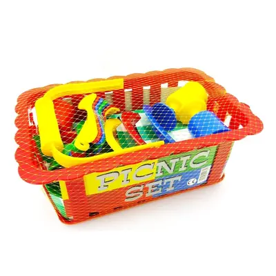 DOHÁNY TOYS - Piknik set v košíku