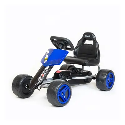 BABY MIX - Dětská šlapací motokára Go-kart Speedy modrá