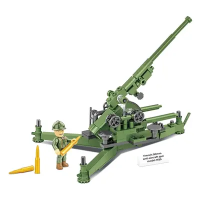 COBI - II WW French 90 mm anti-aircraft zbraň, 1:35, 206 k, 1 f