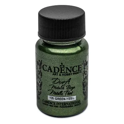 CADENCE - Barva akrylová Cadence D.Metalic, zelená 50ml