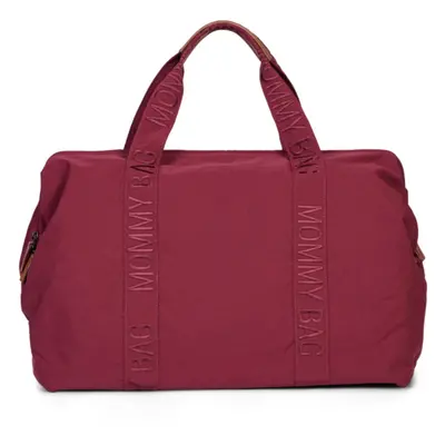 CHILDHOME - Přebalovací taška Mommy Bag Signature Urban Burgundy