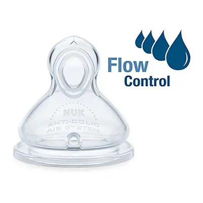 NUK - Savička Flow Control 6-18 m 2 ks