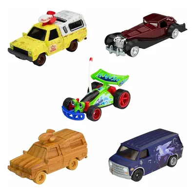 MATTEL - Hot Wheels 5 ks Prémiový angličák 100. Výročí Disney