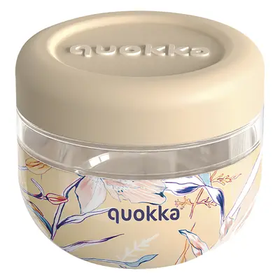 QUOKKA - Plastová nádoba na jídlo Bubble Vintage Floral 500 ml