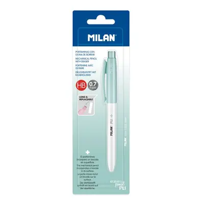 MILAN - Mikrotužka / Pentelka PL1 Antibacterial HB 0,7 mm - tyrkysová, blistr