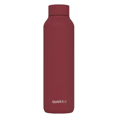 QUOKKA - Nerezová termoláhev Solid Firebrick Red 630 ml