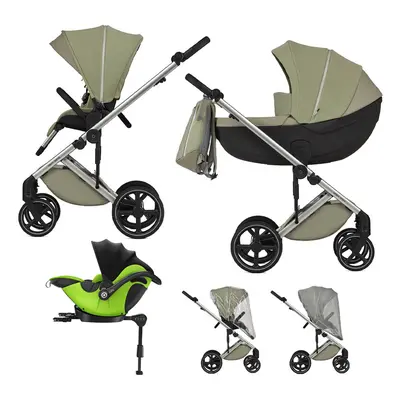 ANEX - Kočárek kombinovaný Mev Wink + KIDDY Evoluna i-size 2 + základna