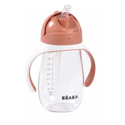 BEABA - Hrnek s brčkem 300ml Terracotta