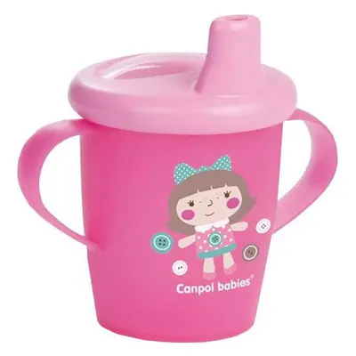 CANPOL BABIES - Hrnček nevylievací TOYS 250ml - ružový