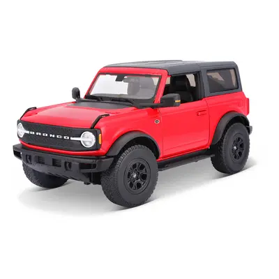 MAISTO - 2021 Ford Bronco Wildtrak, červená, 1:18