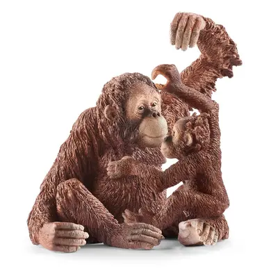 SCHLEICH - Zvířátko - orangutan samice