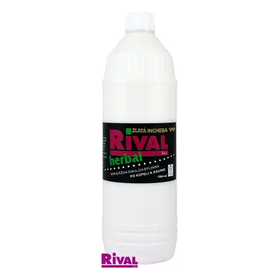 RIVAL - Herbal masážní emulze bylinná po koupeli a sauně 1000 ml