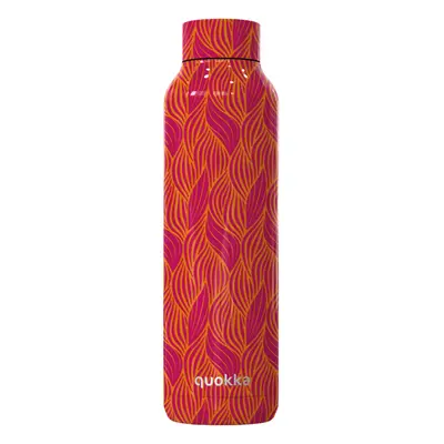 QUOKKA - Nerezová termoláhev Solid Orange Bloom 630 ml