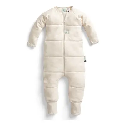 ERGOPOUCH - Overal na spaní organická bavlna Onesie Oatmeal Marle 6-12 m, 2,5 tog