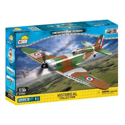 COBI - II WW Dewoitine D.520, 1:32, 283 k, 1 f