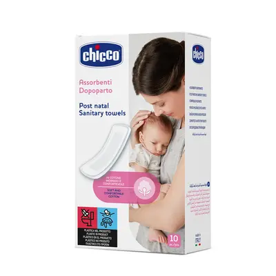 CHICCO - Vložky poporodní superabsorpční 10 ks