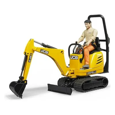 BRUDER - 62002 Mikrobager JCB s figurkou