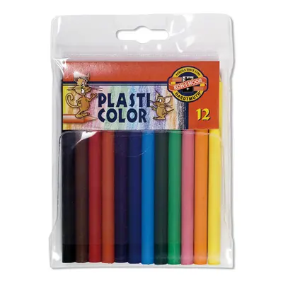 KOH-I-NOOR - Pastelky PE 12 ks, v plast. pouzdře