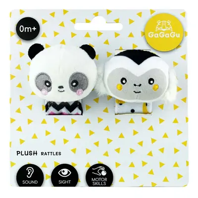 TM TOYS - GAGAGU CHRASTÍTKO OPICE A PANDA