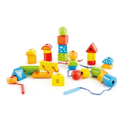 HAPE - Navlékací korále z geometrických tvarů