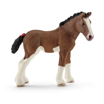 SCHLEICH - Zvířátko - hříbě Clydesdaleské