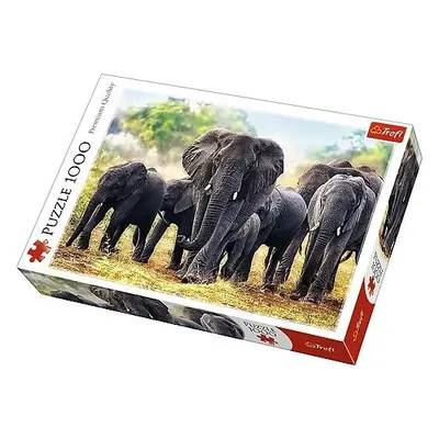 TREFL - Puzzle Africké slony