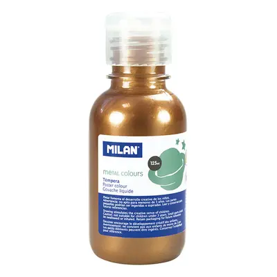 MILAN - Barva temperová 125ml metalická měděná