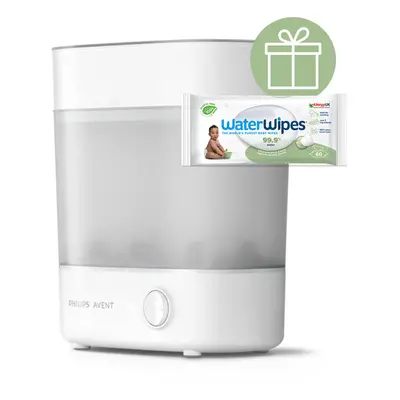 PHILIPS AVENT - Sterilizátor parní elektrický SCF291/00+WW Soapberry 60ks