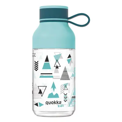 QUOKKA - Plastová láhev Ice Kids s poutkem Indian 430 ml