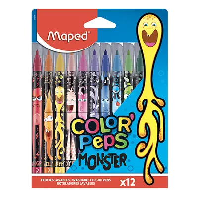 MAPED - Fixky Color'Peps Monster 12 ks