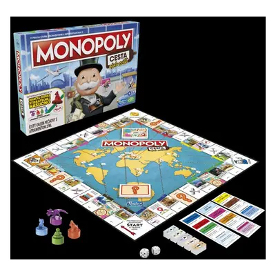 HASBRO - Monopoly Cesta Kolem Světa Sk Verze