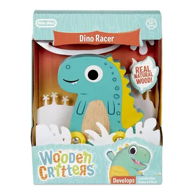 MGA - Little Tikes Wooden Critters Dřevěný závodník, 3 druhy