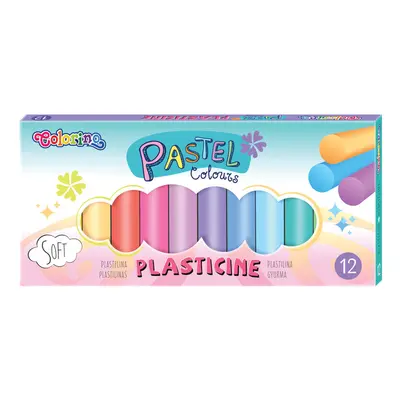 PATIO - Colorino pastel plastelina 12 barev