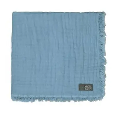 VINTER & BLOOM - Deka Feather Muslin Organic Dim Blue