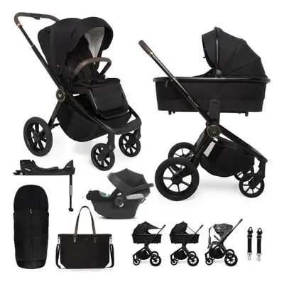 MUUVO - Kočárek kombinovaný Quick SE 2 Sunset black set 2v1 + CYBEX Aton B2 i-Size + základna