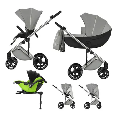 ANEX - Kočárek kombinovaný Mev Kite + KIDDY Evoluna i-size 2 + základna