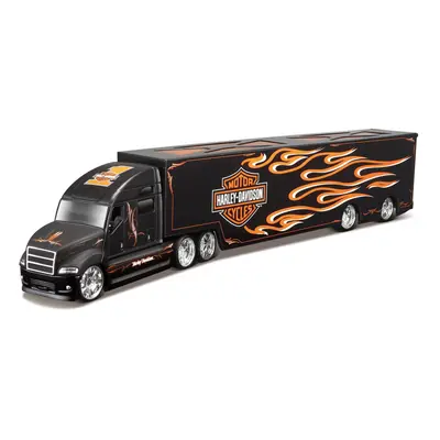 MAISTO - Harley-Davidson Haulers, plameny, 1:64