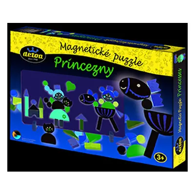 DETOA - Magnetické puzzle Princezny