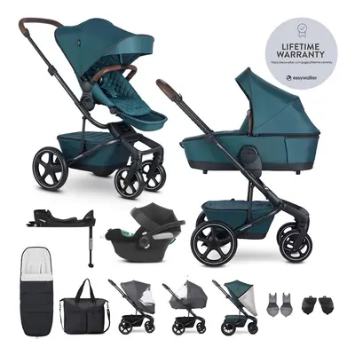 EASYWALKER - Kočárek kombinovaný Harvey⁵ Premium Jade Green XXL RWS + CYBEX Aton B2 i-Size