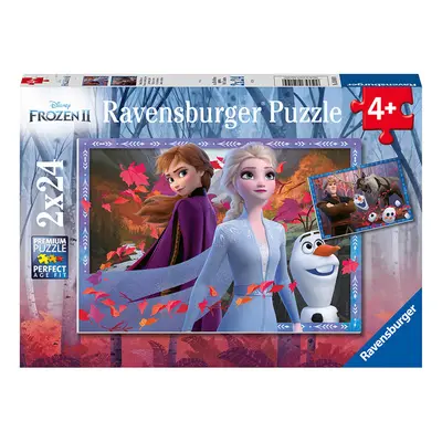 RAVENSBURGER - Disney Ledové království 2 2x24 dílků