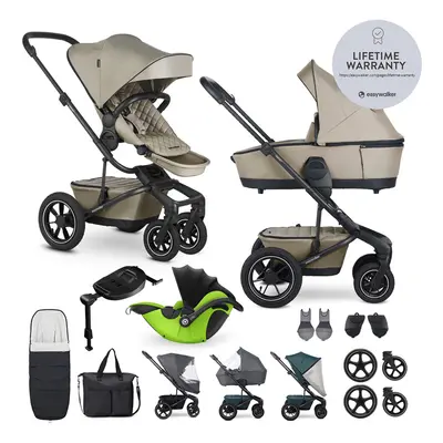 EASYWALKER - Kočárek kombinovaný Harvey? Premium Pearl Taupe XXL AIR + KIDDY Evoluna i-size 2