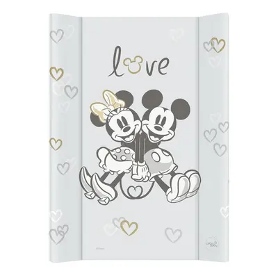 CEBA - Podložka přebalovací s pevnou deskou COMFORT 50x70 Disney Minnie & Mickey Grey