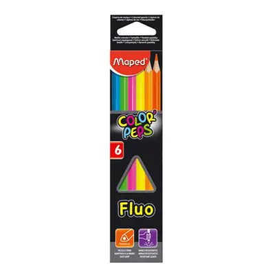 MAPED - Pastelky "COLOR'PEPS FLUO", 6 ks